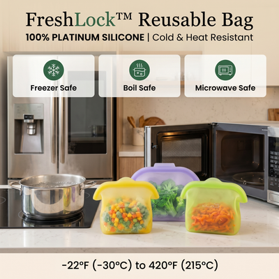 FreshLock™ Reusable Bags
