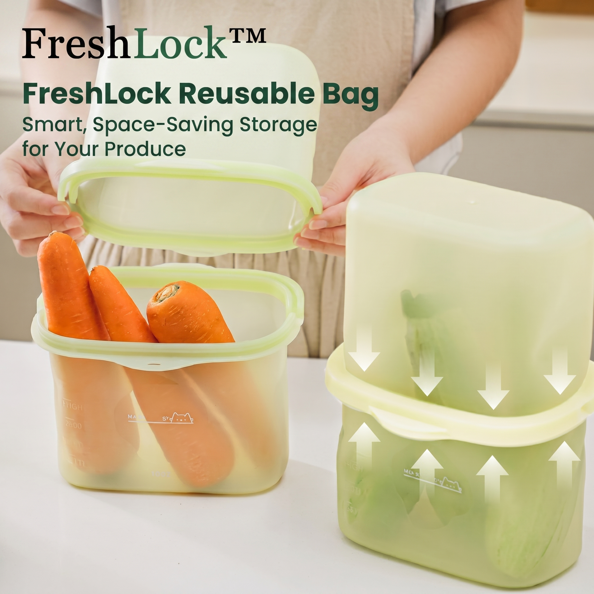 FreshLock™ Reusable Bags