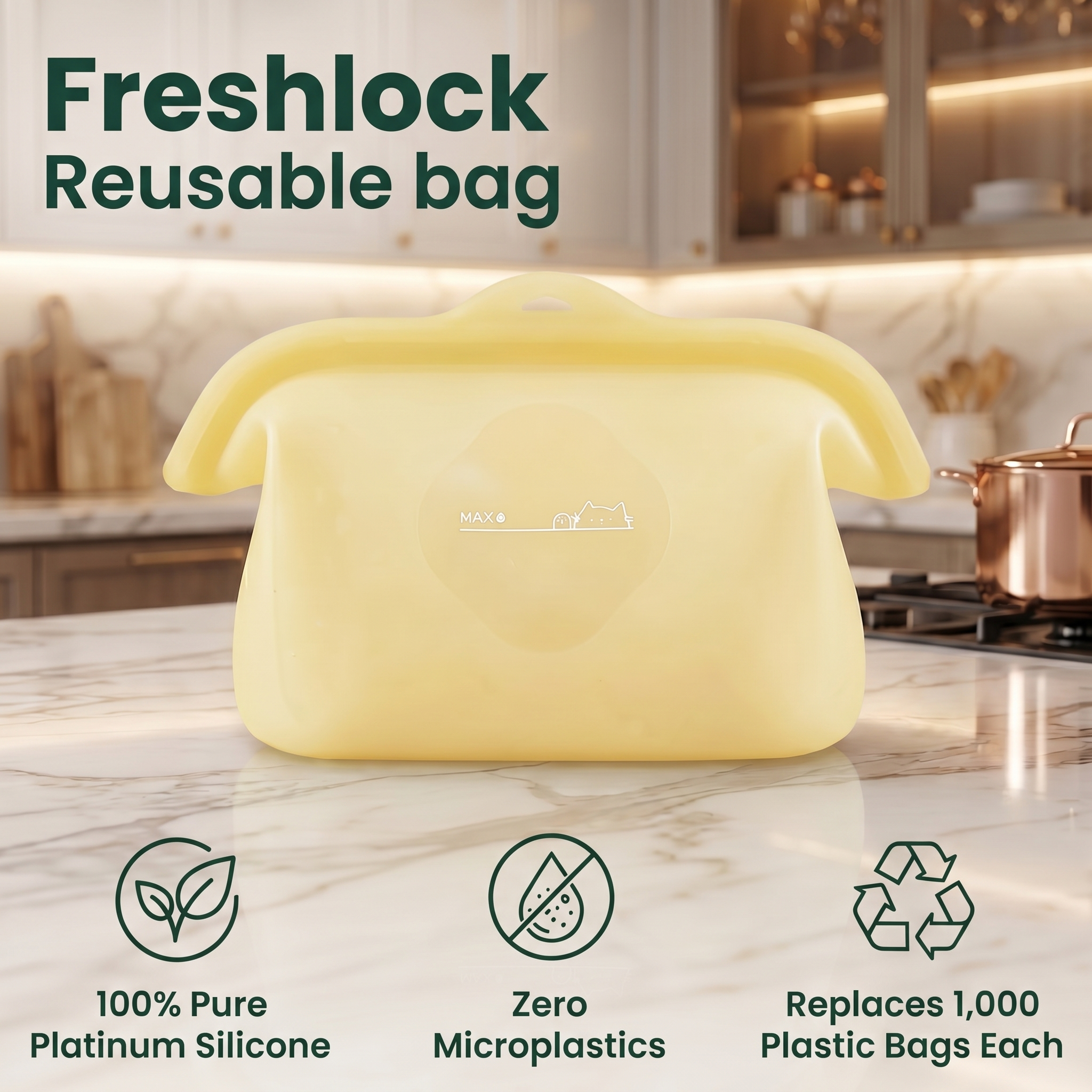 FreshLock™ Reusable Bags