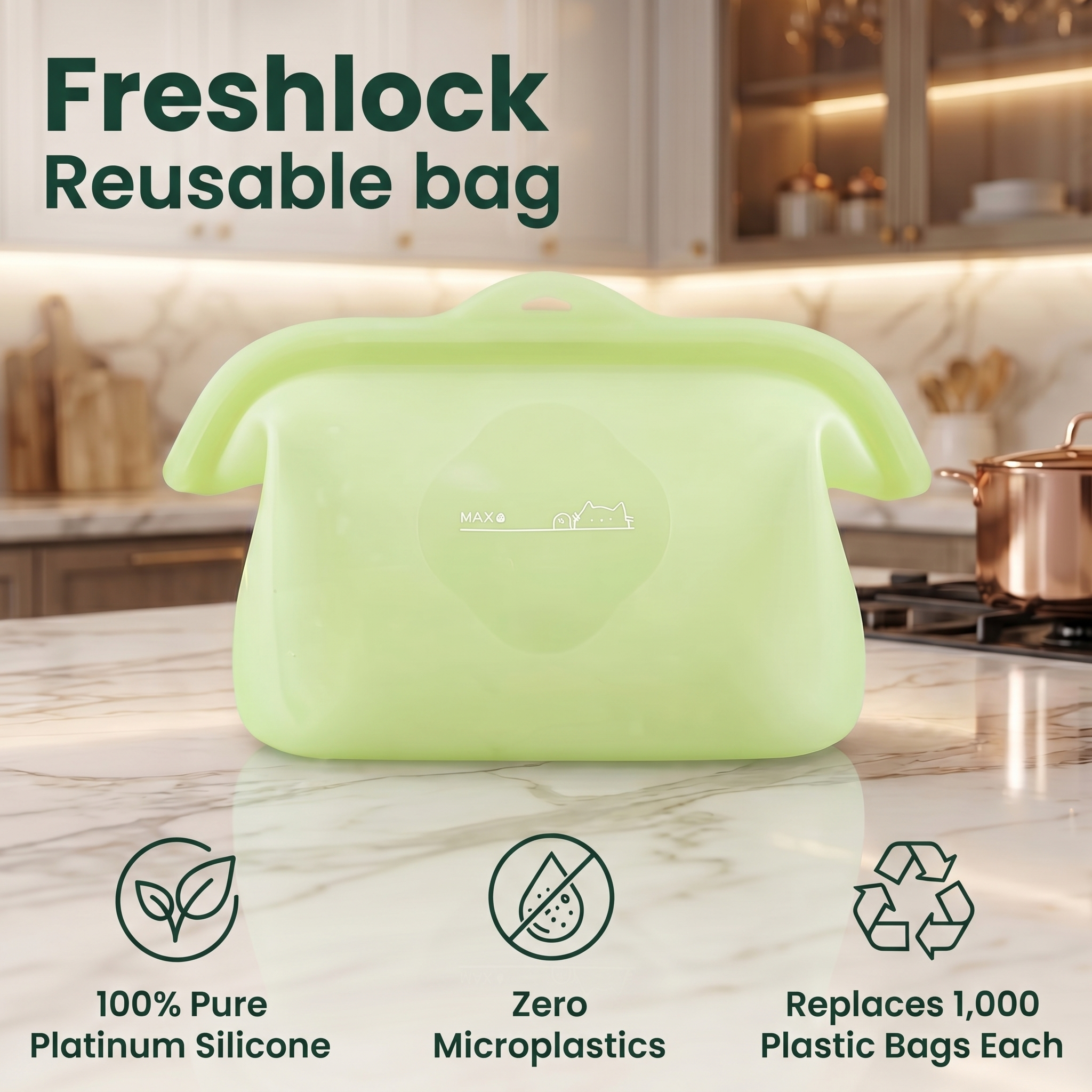 FreshLock™ Reusable Bags